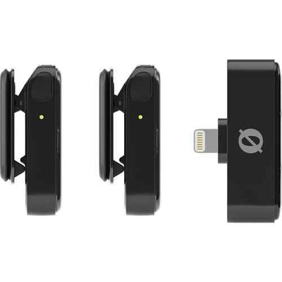 RODE Wireless Micro 2-Person Ultracompact Wireless Microphone System with Lightning Connector (2.4 GHz, Black)