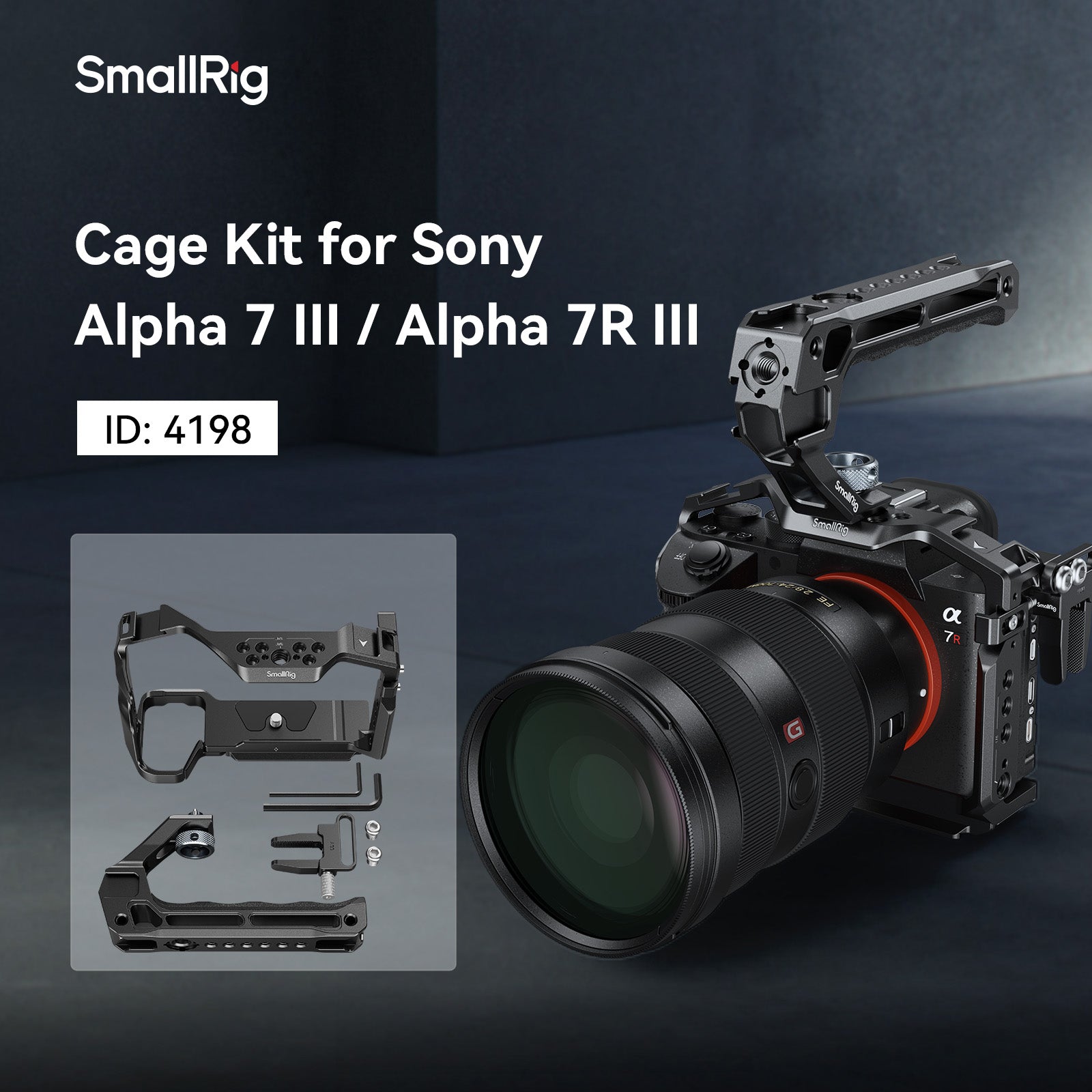 SmallRig Cage Kit for Sony Alpha 7 III / Alpha 7R III
