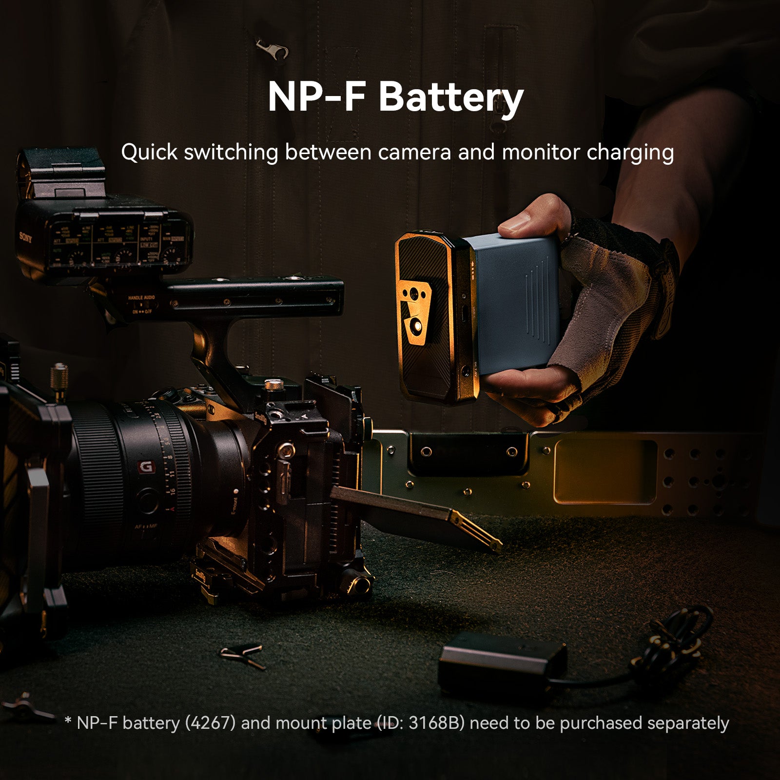 SmallRig V-Mount Battery Mount Plate Kit (Advanced)