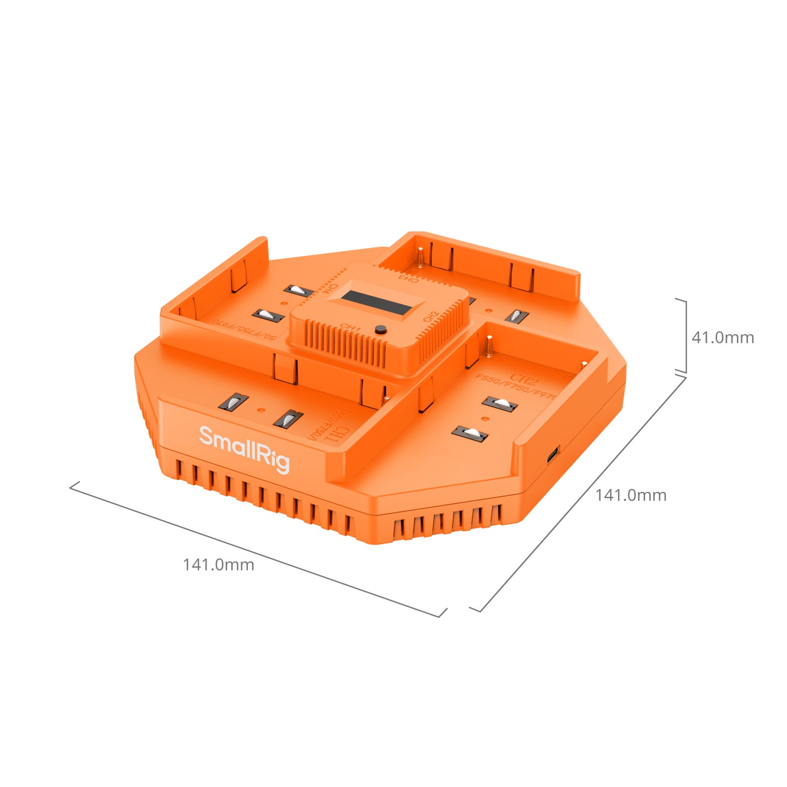 SmallRig NP-F 4-Channel Camera Battery Charger