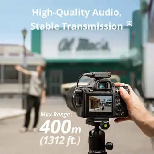 DJI Mic Mini 2-Person Compact Wireless Microphone- 1 Year Manufacturing Warranty