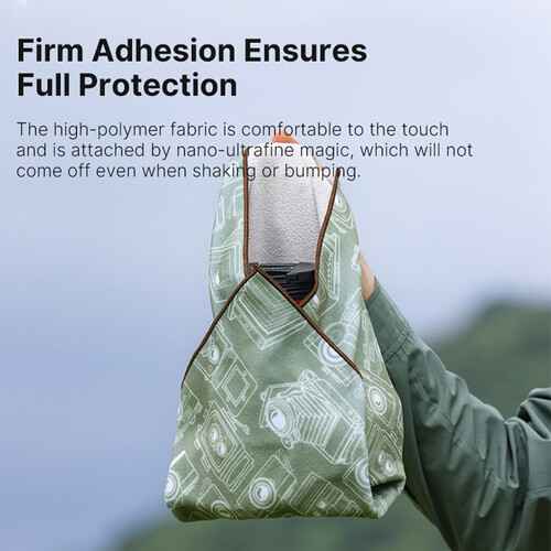 Ulanzi Protective Cloth Green Pattern, 17 x 17" (C020)