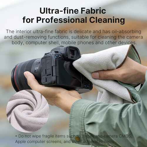 Ulanzi Protective Cloth Green Pattern, 17 x 17" (C020)