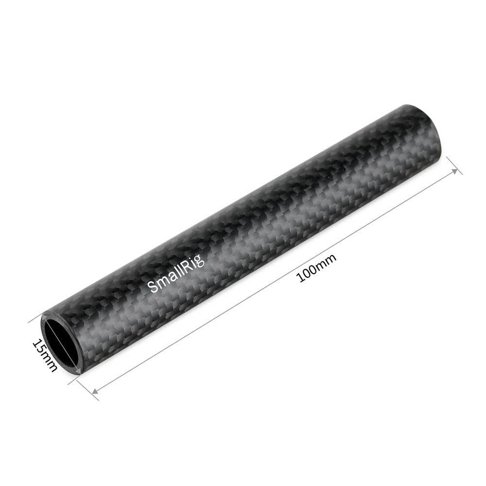 SmallRig 15mm Carbon Fiber Rod Set (4")