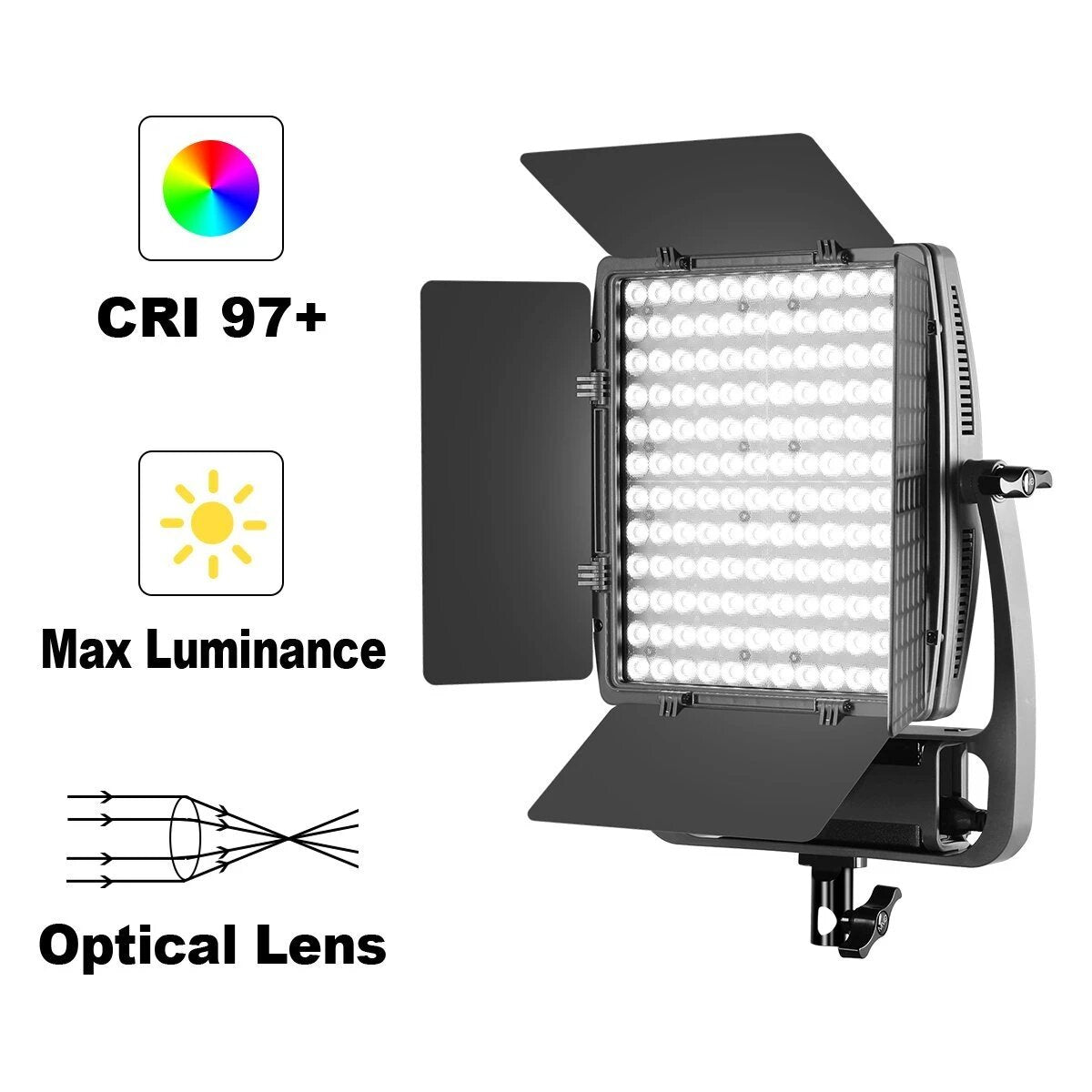 GVM LT 50S Bi-Color Dimmable LED Video Light Panel