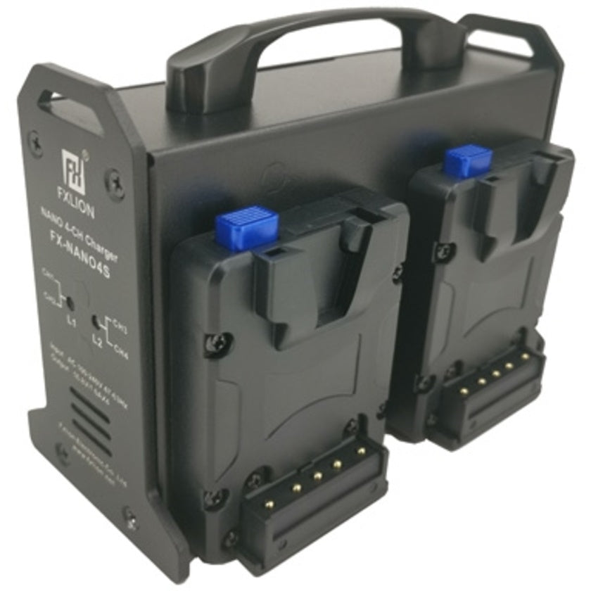 Fxlion FX-NANO4S NANO 4-CH V-Mount Charger
