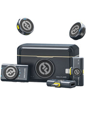 HOLLYLAND Lark M2 Duo Combo Wireless Microphone System for Camera and Phone