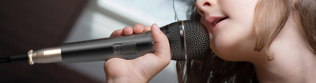 FIFINE K6 Dynamic Handheld Microphone Plug &amp; Play on Speaker for Karaoke, Presentation
