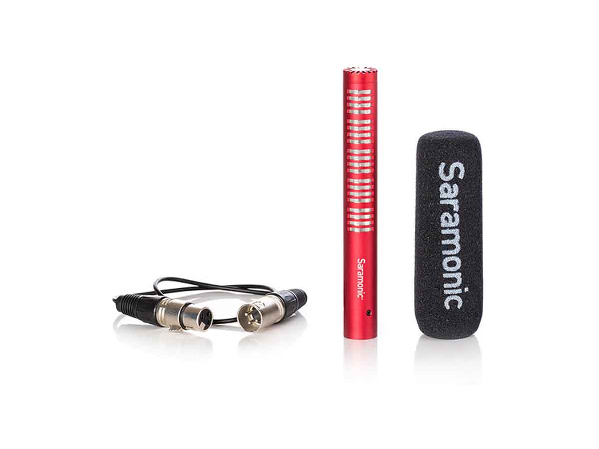 Saramonic SR-NV5 Directional Cardioid Condenser Microphone (Red)