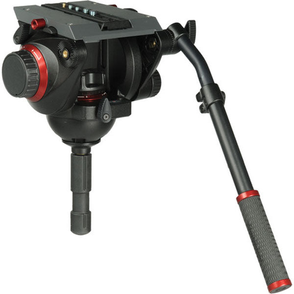 Manfrotto 509HD Video Head &amp; 545GB Aluminum Tripod Pro Ground-Twin Kit 100