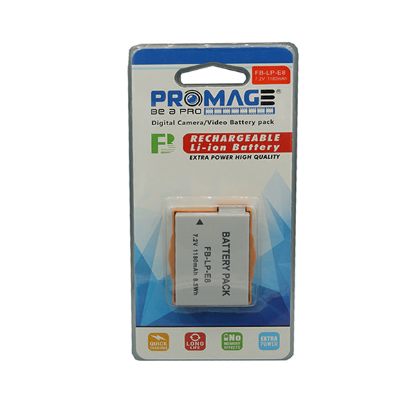 Promage LP-E8 for Canon Camera Battery