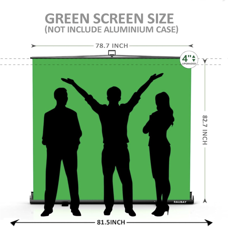Raubay CGS1520 Collapsible Screen 152cm x 210cm(Green)