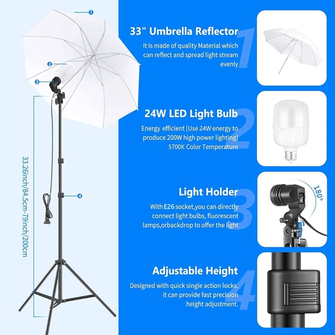 NEEWER 24W LED Background Lighting Kit (UK)
