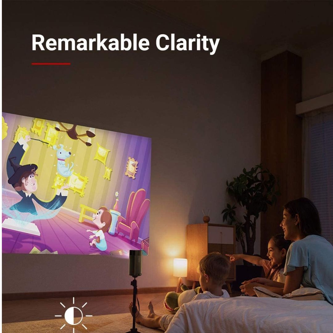 Anker Nebula Apollo Wi-Fi Mini Projector, 200 ANSI Lumen Portable Projector, 6W Speaker