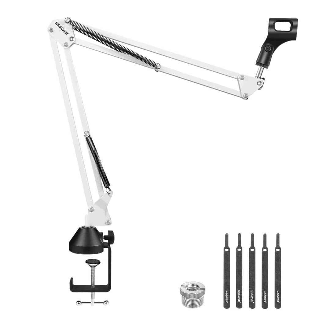 NEEWER NW-35 Suspension Boom Scissor Mic Arm Stand Black