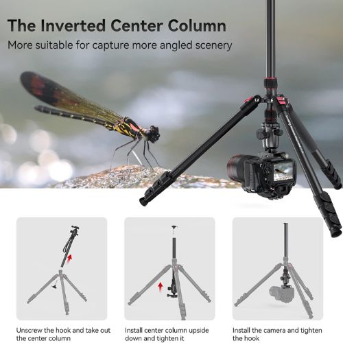 SmallRig CT-20 Aluminum Tripod with Ball Head 3474C