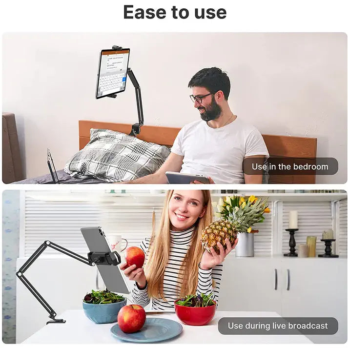 Ulanzi VIJIM Metal iPad Tablet Holder for Bed or Desk