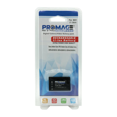 Promage Battery For Sony -BX1