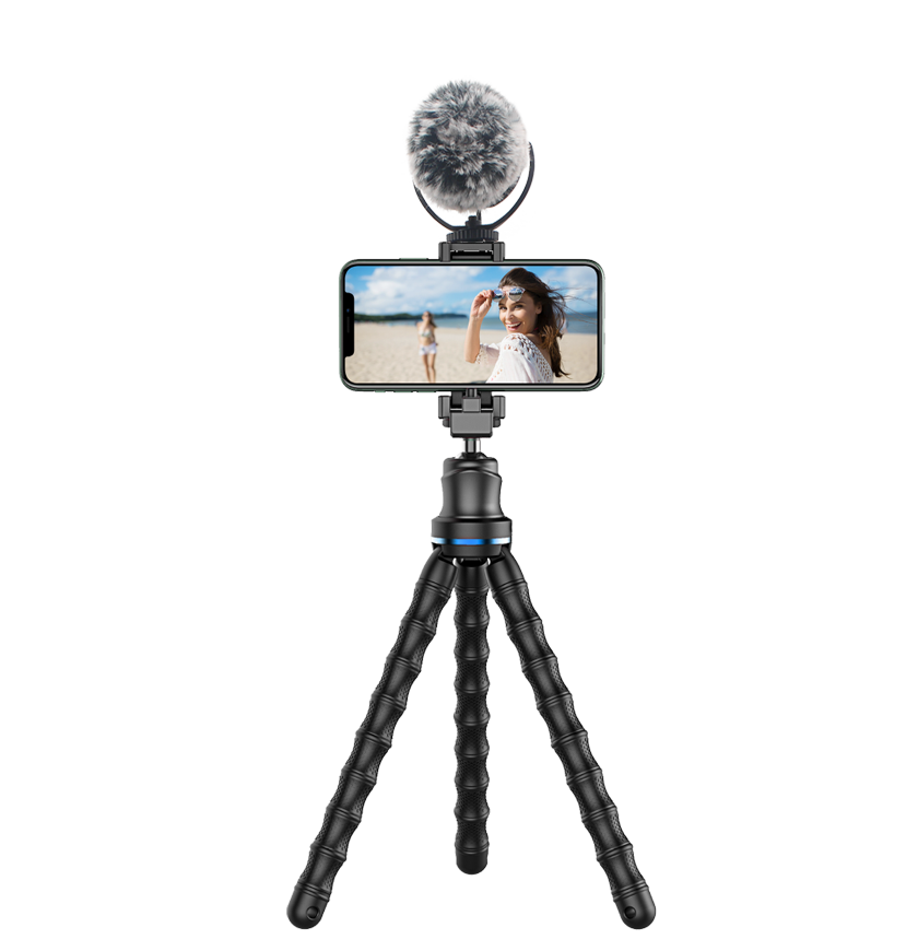 Gizomos gozhimi GP-13ST Octopus tripod stand SLR micro single camera mobile phone tripod mini portable self timer Octopus bracket