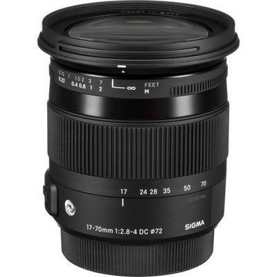 Sigma Af 17-70Mm/F2.8-4 Dc Macro Os Hsm(A) F/Canon