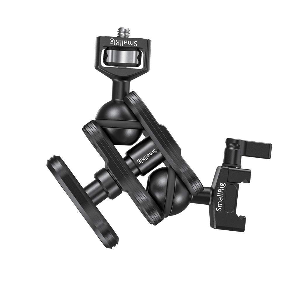 SmallRig Articulating Arm with Screw Ballhead and NATO Clamp Ballhead 2071