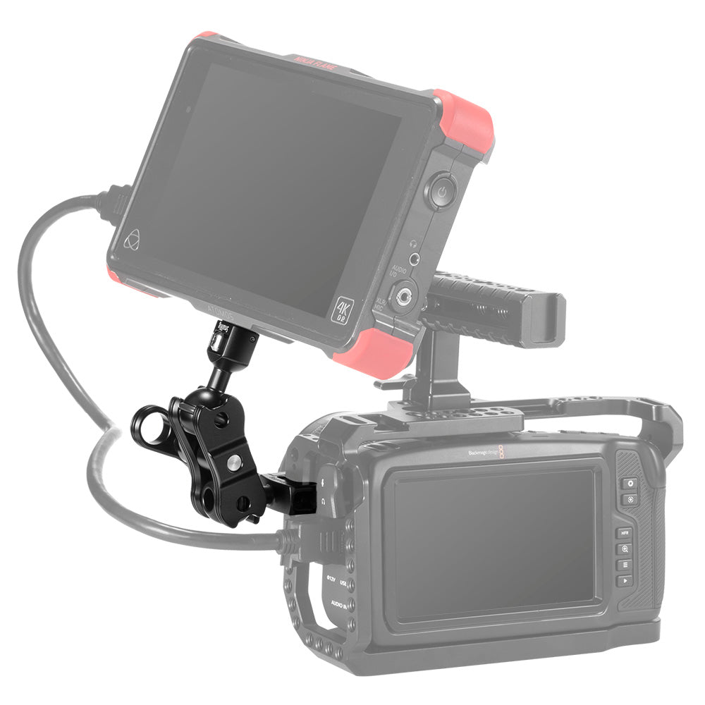 SmallRig Articulating Arm with Screw Ballhead and NATO Clamp Ballhead 2071