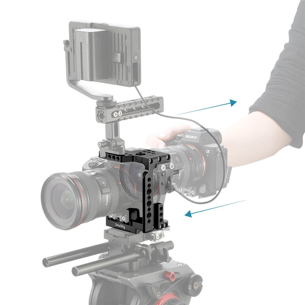 SmallRig QR Half Cage for Sony A7R III/A7 II/A7R II/A7S II 2098