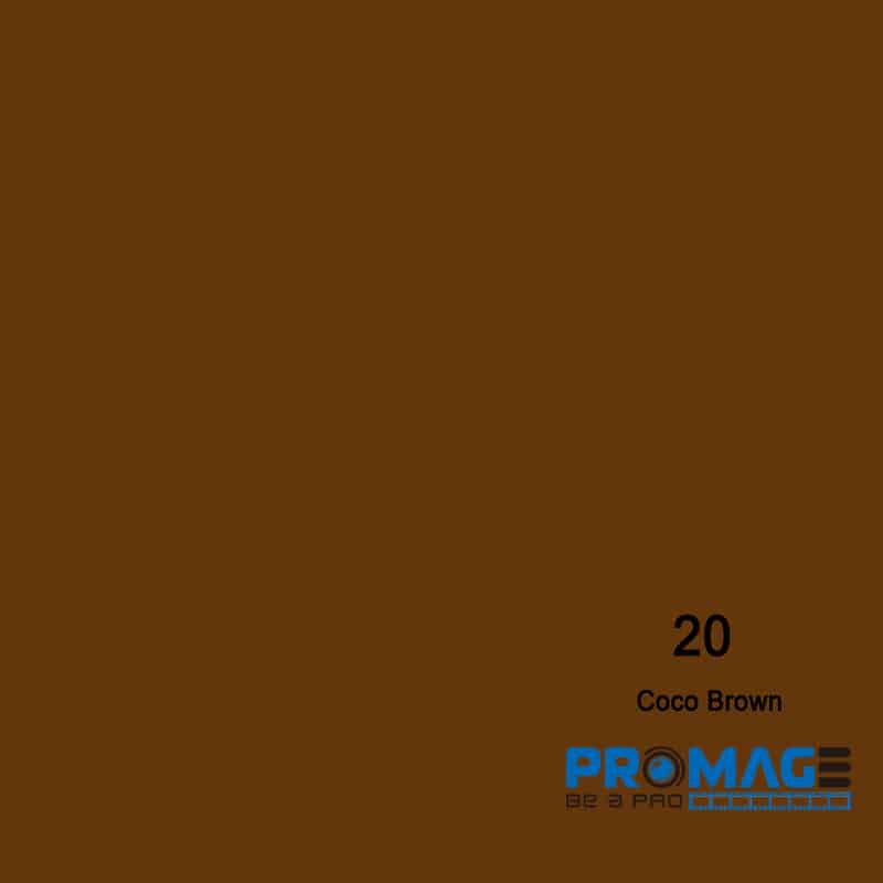 Promage COCO BROWN PM-PB20 Seamless Background Paper 2.72m x 10m