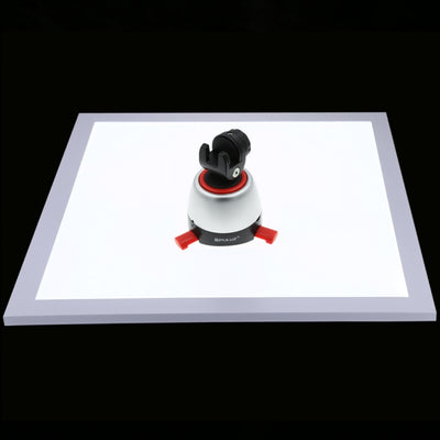 PULUZ 1200LM LED Photography Shadowless Light Lamp Panel Pad with Switch, Acrylic Material, No Polar Dimming Light, 34.7cm x 34.7cm Effective Area