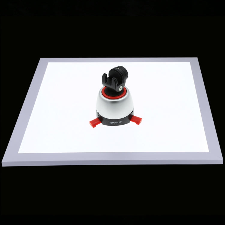 PULUZ 1200LM LED Photography Shadowless Light Lamp Panel Pad with Switch, Acrylic Material, No Polar Dimming Light, 34.7cm x 34.7cm Effective Area