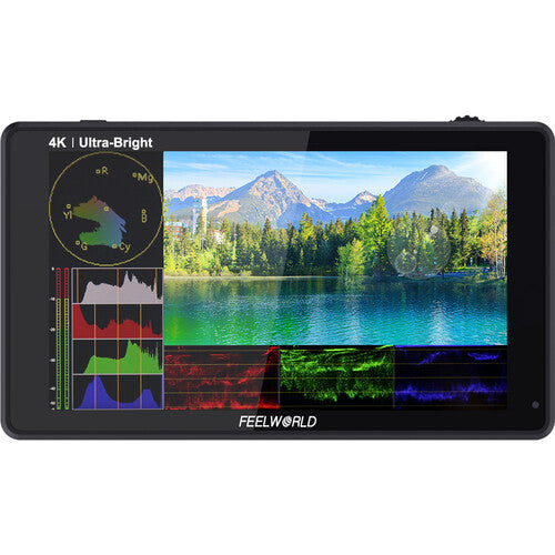 FeelWorld LUT6S 6"" 2600 cd/m 4K HDMI/3G-SDI Touchscreen Monitor