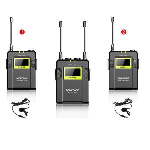 Saramonic Uwmic10 Rx10+Tx10 +Tx10