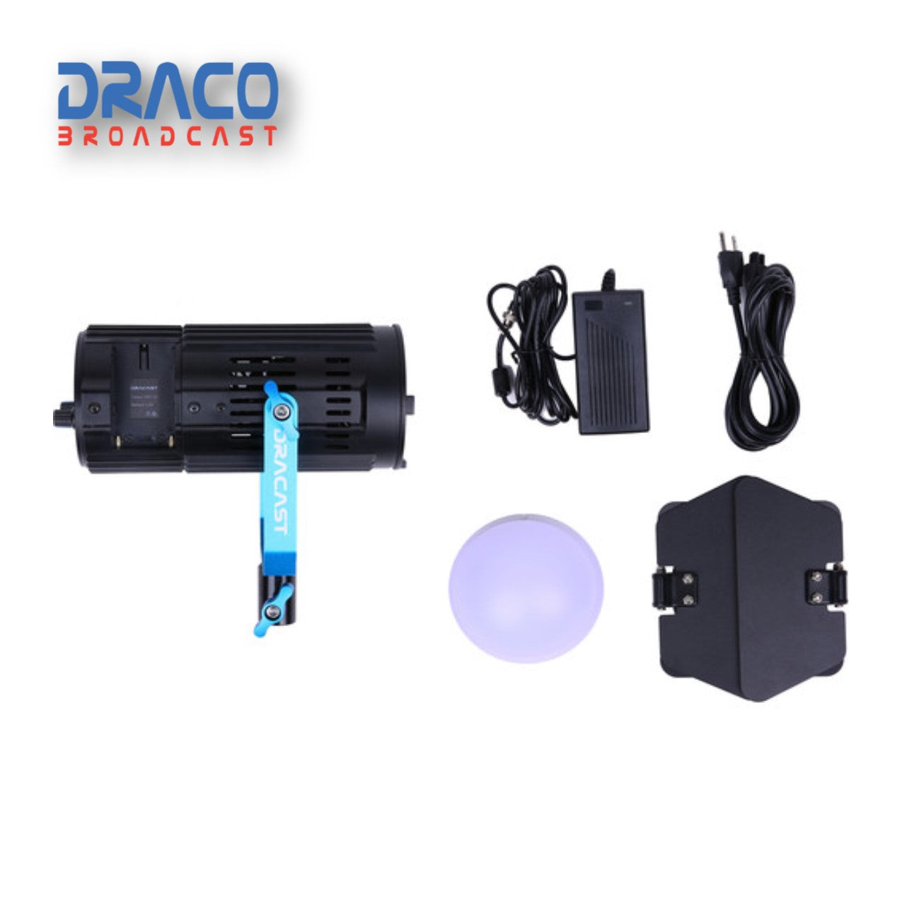 Dracast Boltray Plus 600 Daylight 3 Light Kit with Dual NP-F Battery Plates and Injection Molded Travel Case