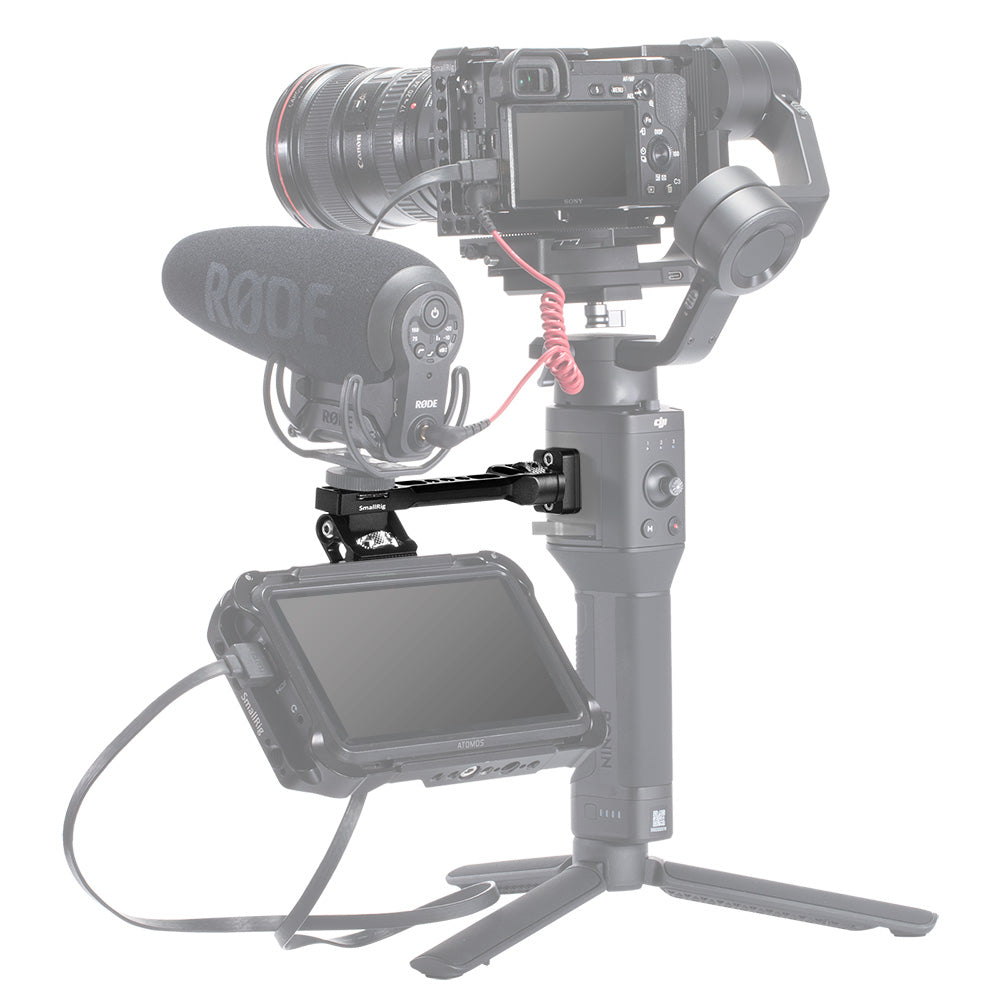 SmallRig Adjustable Monitor Mount for DJI Ronin-S/Ronin-SC/Zhiyun Crane 3/ Weebill Lab BSE2386