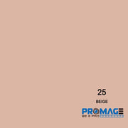 Promage BEIGE PM-PB25 Seamless Background Paper 2.72m x 10m
