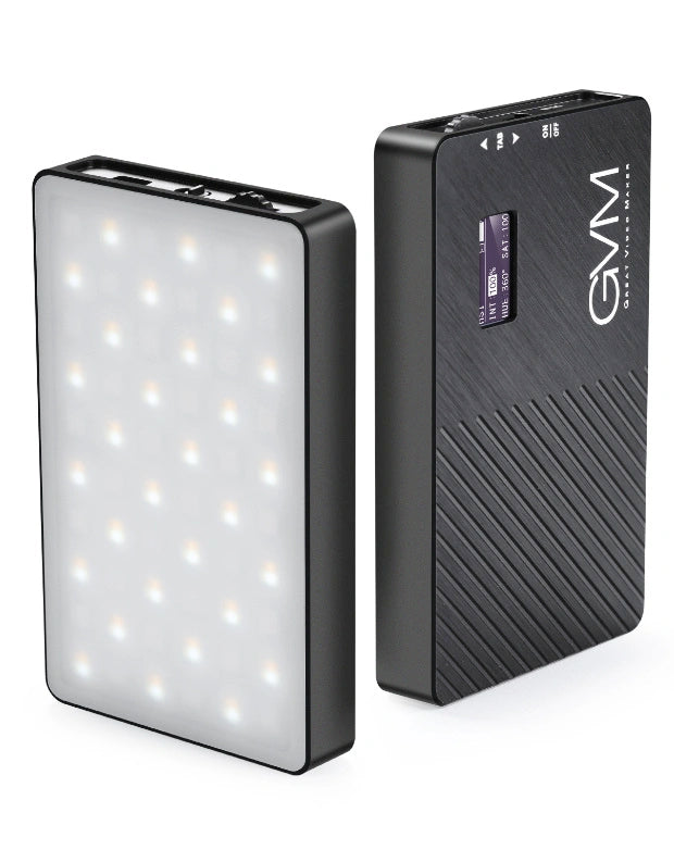 GVM 8RS RGB LED On-Camera Video Light