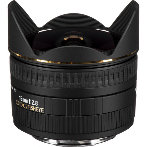 Sigma Af 15Mm F/2.8 Ex Dg Diagonal Fisheye F/Canon
