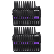 BAOFENG UV-82 (1 - 20 Set) 5W Radio Handheld Dual Band Portable Walkie Talkies With Earpiece - 20S
