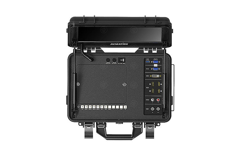 AVMATRIX PM1250 12.5" 4K PORTABLE SUITCASE MONITOR