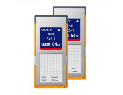 Sony 64GB SxS-1 G1C Series Memory Card (2-Pack)