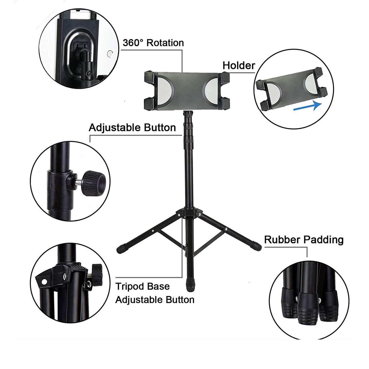 PROMAGE iPad and Mobile Holder PM-IH15