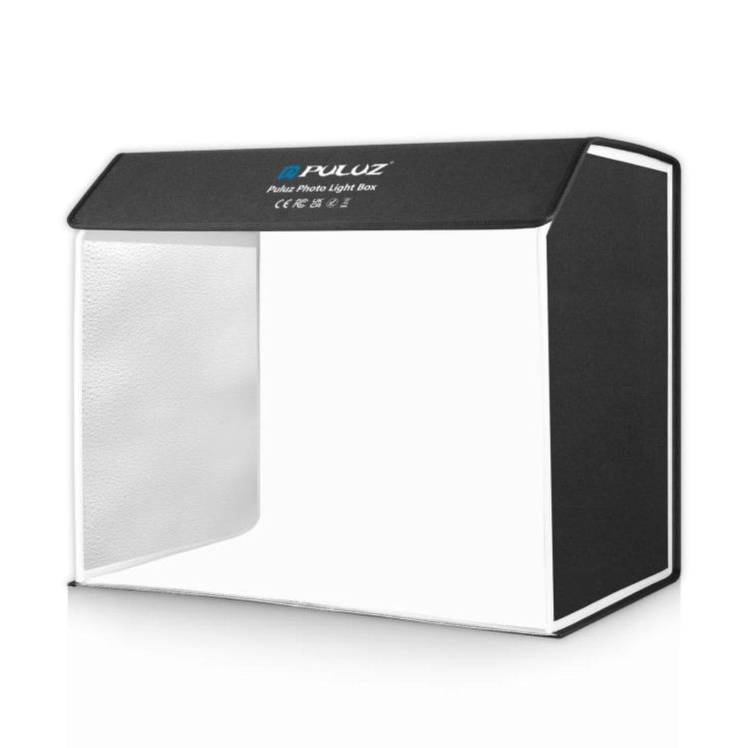 PULUZ Photo Studio Light Box Portable 60 x 40cm Cuboid Photography Studio Tent Kit with 4 Color Backdrops (UK Plug)