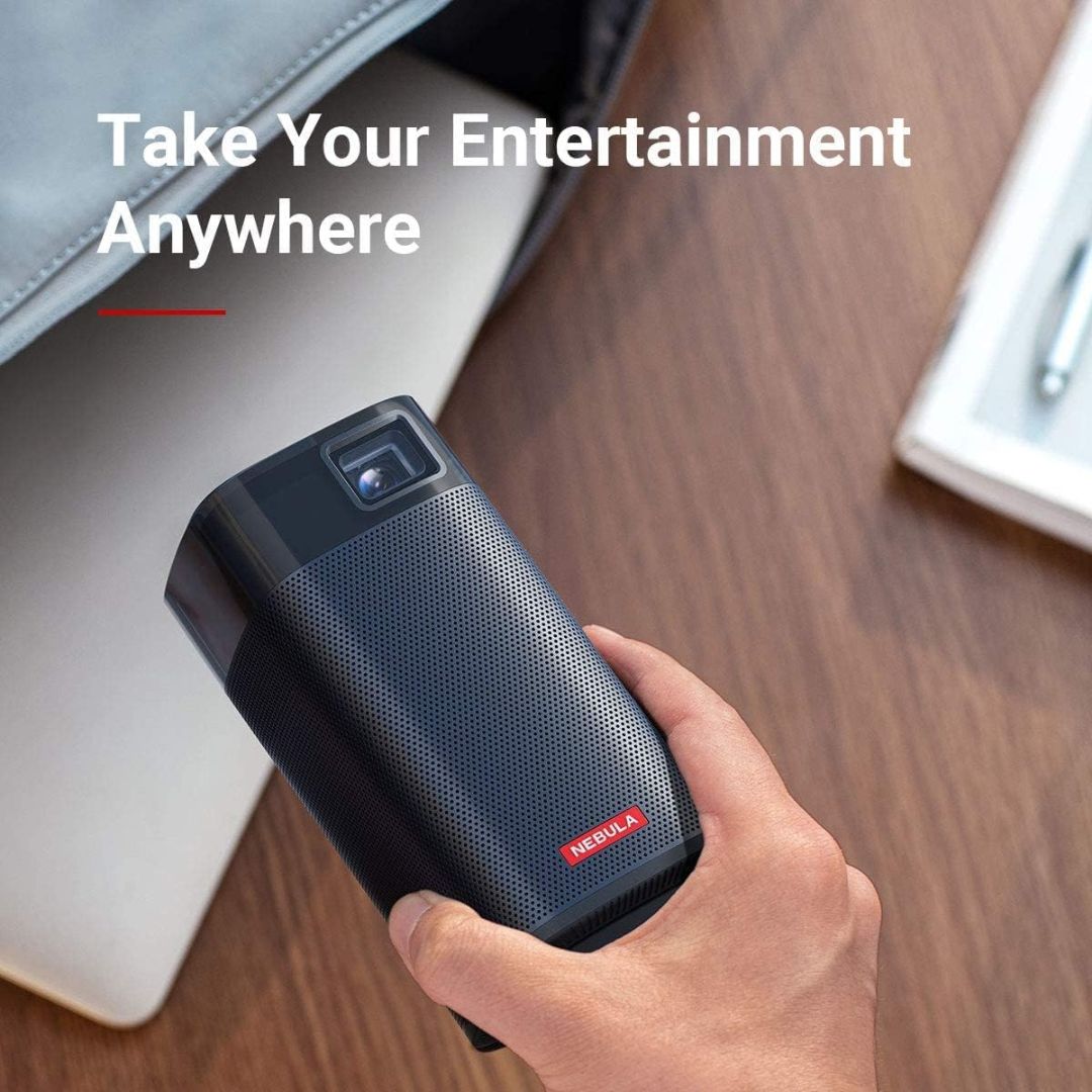 Anker Nebula Apollo Wi-Fi Mini Projector, 200 ANSI Lumen Portable Projector, 6W Speaker