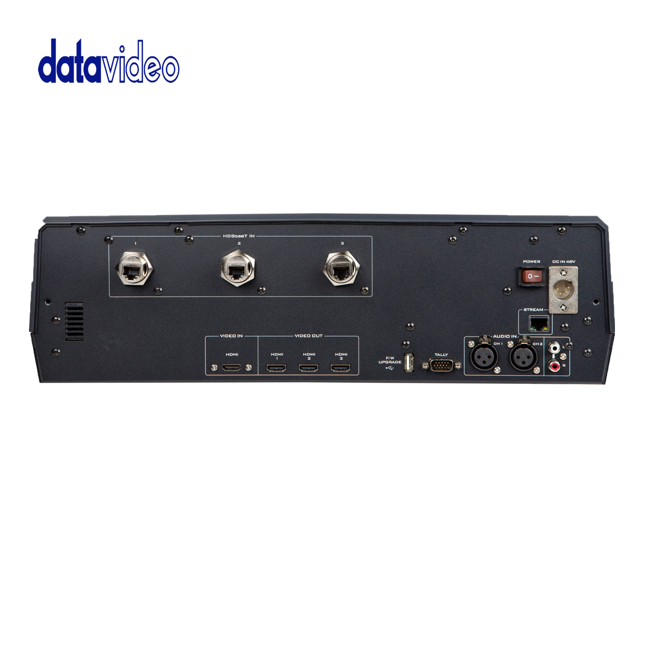 Datavideo HS-1600T 4-Channel HD/SD Hdbaset Portable Video Streaming Studio