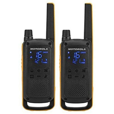 Motorola Talkabout T82 Extreme RSM (Remote Speaker Microphone) 2-Way Walkie Talkie Radio's Twin Pack