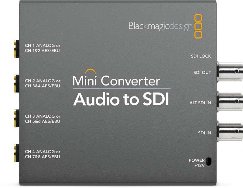 Blackmagic Design Audio to SDI Mini Converter2 CONVMCAUDS2
