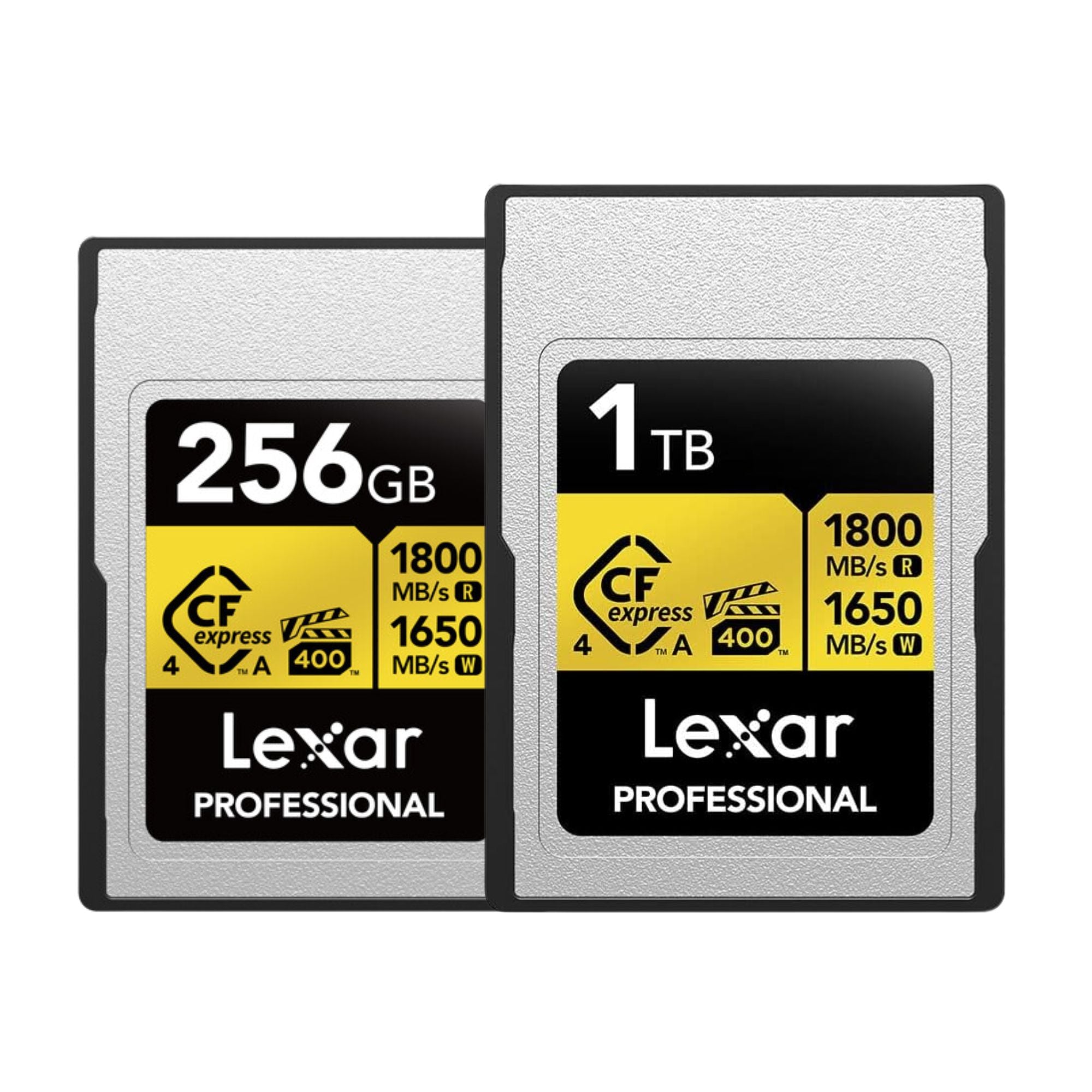 Lexar 1TB/640GB/512GB/256GB Professional GOLD CFexpress 4.0 Type A Memory Card