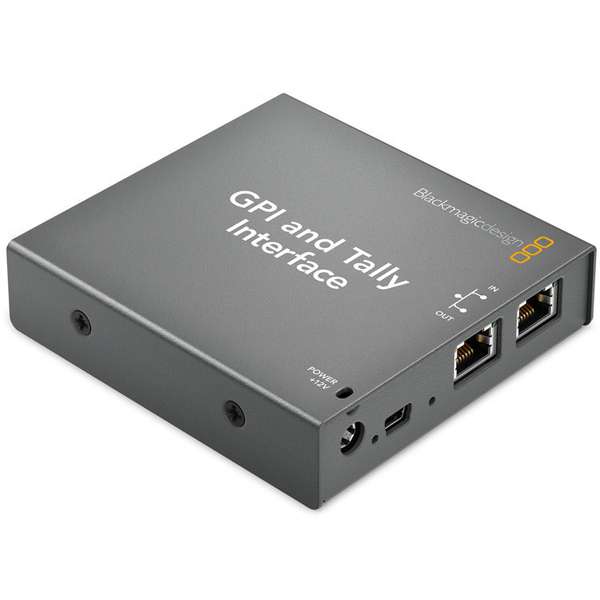 Blackmagic Design GPI &amp; Tally Interface for ATEM Production Switchers