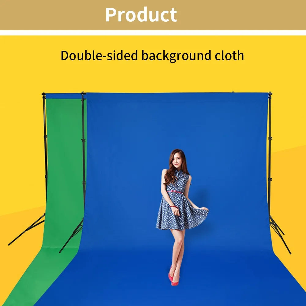 PROMAGE PM-DB23 BLUE/GREEN DUAL BACKDROP 2X3M
