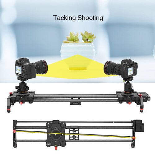 GVM GP-80QD Professional Video Carbon Fiber Motorized Camera Slider (32"")